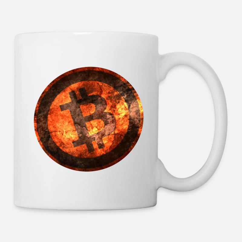 Bitcoin - Tasse - Weiß