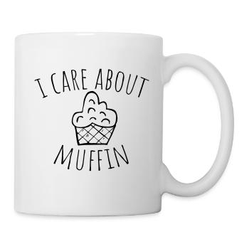 muffin - Tasse - Weiß - Rechts