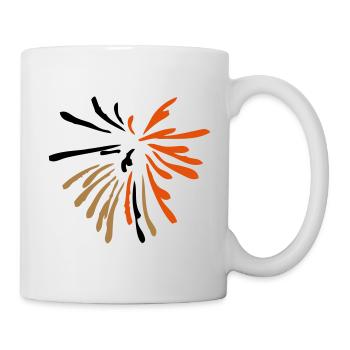 musical fireworks - Mug - white - Right