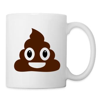 Shit - Tasse - Weiß - Rechts