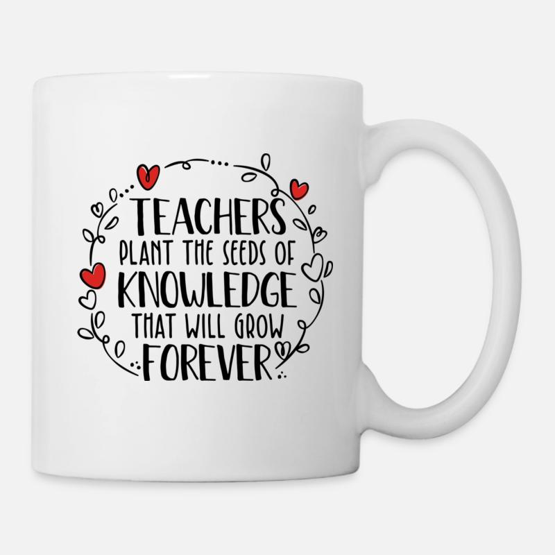 Les enseignants sont importants - Mug blanc - blanc