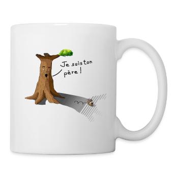 Je suis ton père - Mug blanc - blanc - Droite