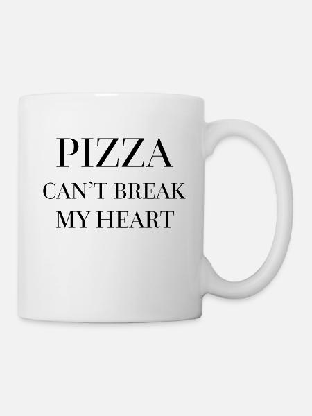 Pizza - Tasse - Weiß