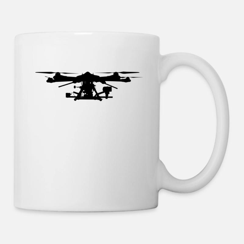 drone - Mug - white