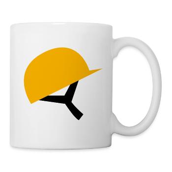 Master builder Helm - Mug - white - Right