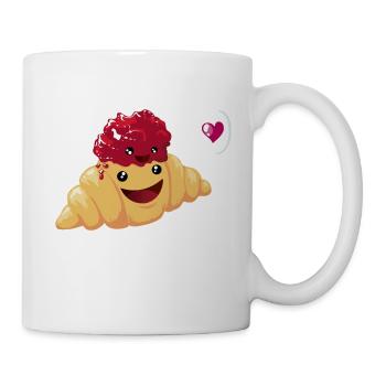 Croissant & Marmelade - Mug - white - Right