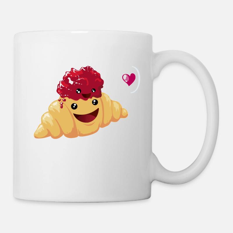 Croissant & Marmelade - Mug - white