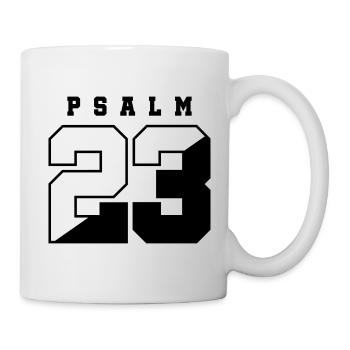 Bible Pslam 23 - Mug - white - Right