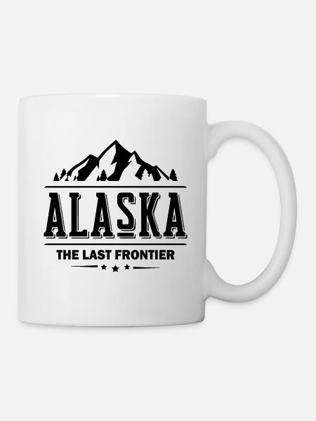 The Last Frontier Alaska - Tasse - Weiß