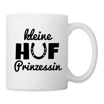 Kleine Huf Prinzessin - Tasse - Weiß - Rechts