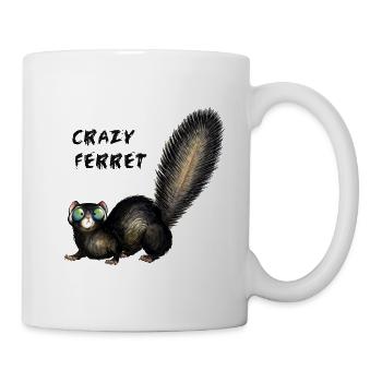 Furet foufou-mignon-câlin - Mug blanc - blanc - Droite
