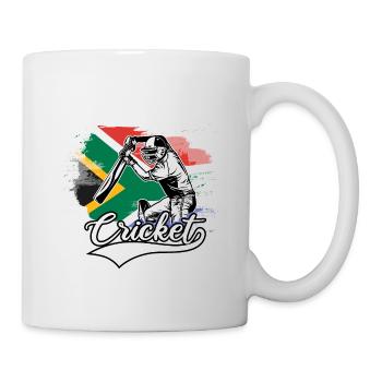 Cricket Cricket Cricket Suedafrika - Tasse - Weiß - Rechts