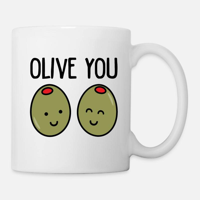 OLIVE YOU - Mug - white