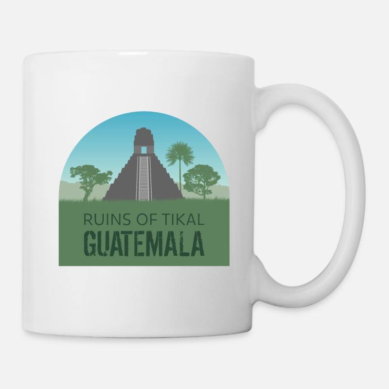 Tikal - Guatemala - Tasse - Weiß