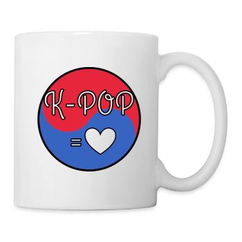 K POP is love - Mug - white - Right
