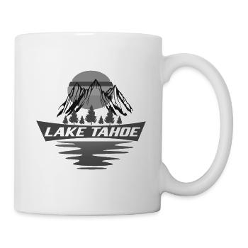 Lac Tahoe - Mug blanc - blanc - Droite