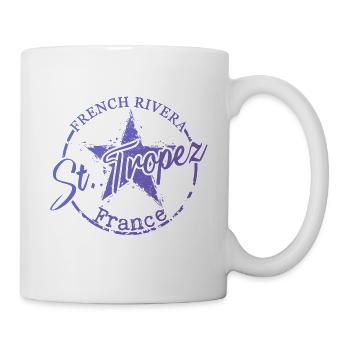 St Tropez French Rivera - Mug blanc - blanc - Droite