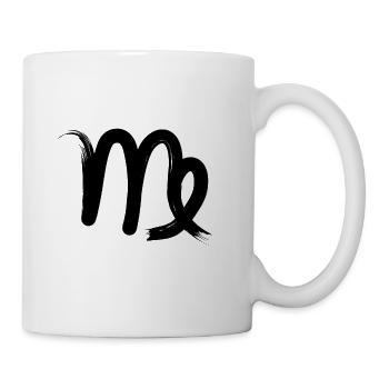 Virgo zodiac signs of the zodiac - Mug - white - Right