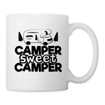Camper süßer Camper - Tasse - Weiß - Rechts