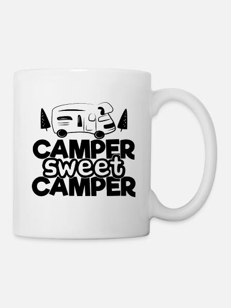 Camper sweet camper - Mug blanc - blanc