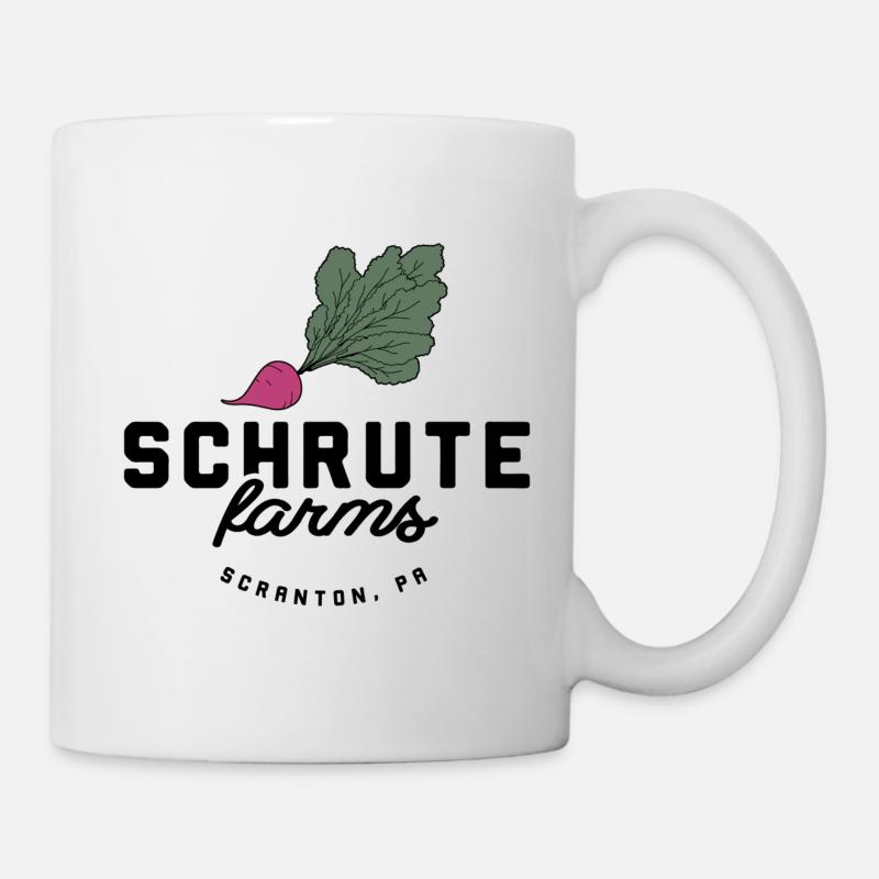 Schrute Bauernhöfe - Tasse - Weiß