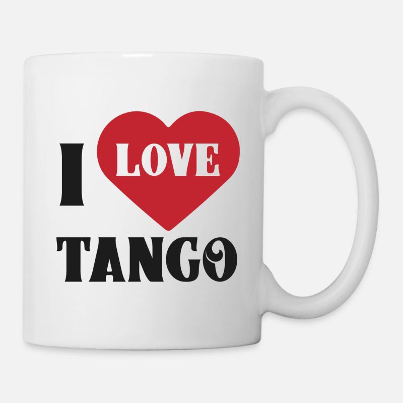 I love tango - Mug - white