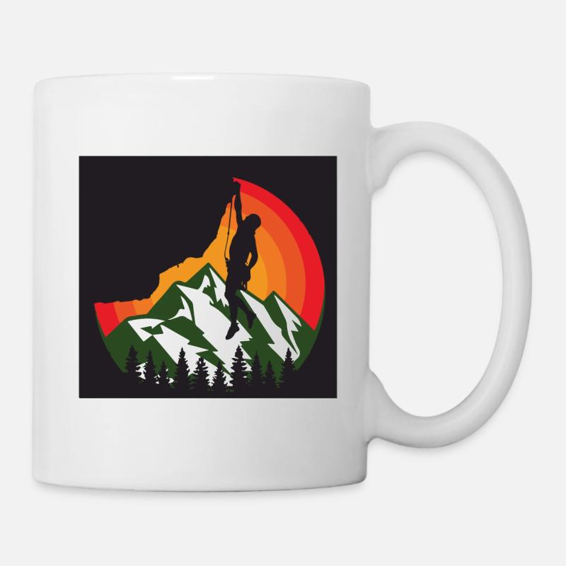 escalade - Mug blanc - blanc