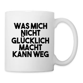 Lustige Sprüche Witzige Sprüche Geschenk - Tasse - Weiß - Rechts