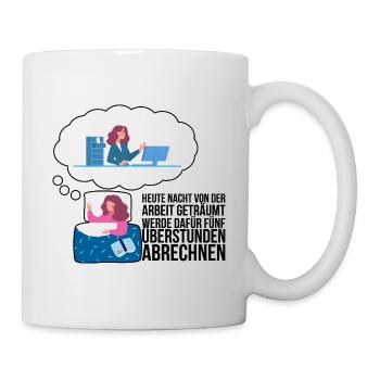 Kollege Büro Geschenk - Tasse - Weiß - Rechts