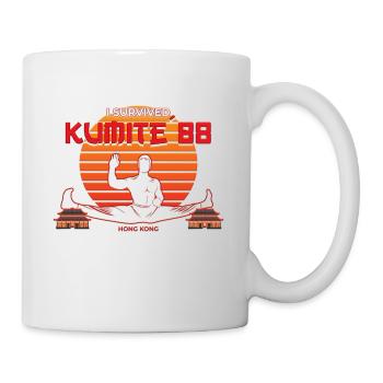 I survived Kumite 88 | Hong Kong Martial Arts - Mug - white - Right
