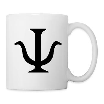 Psychologie Psychologe Zeichen Symbol - Tasse - Weiß - Rechts