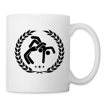 Wrestling Martial Arts Wrestling - Mug - white - Right