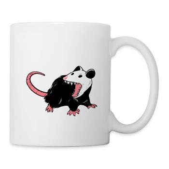 Yaaaaas Opossum Lover Gift - Mug - white - Right