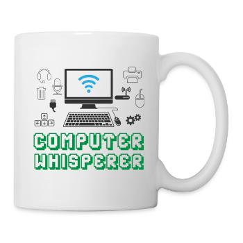 Computer Flüsterer - IT Support PC - Tasse - Weiß - Rechts