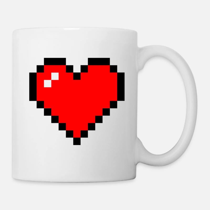 A heart for nerds - Mug - white