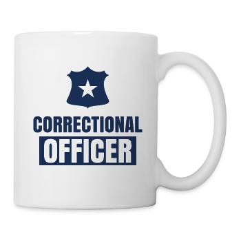 Agent pénitentiaire Prison - Mug blanc - blanc - Droite