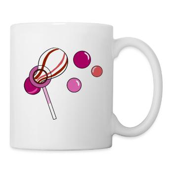 Bulles de savon lesbienne Cadeau lesbien - Mug blanc - blanc - Droite