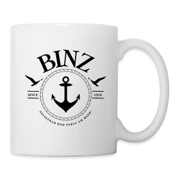 Binz, Baltic seaside resort pearl on the Baltic Sea - Mug - white - Right