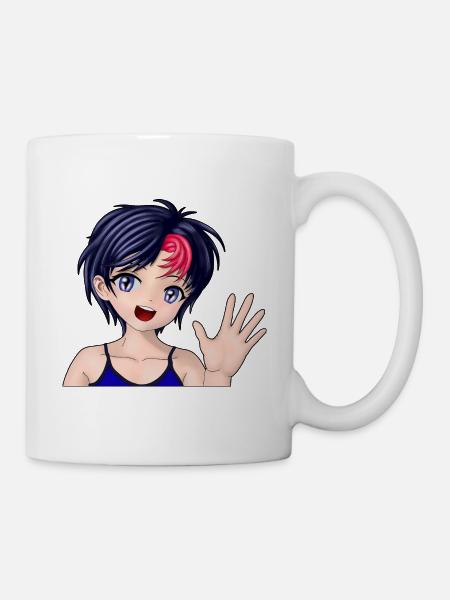 Hallo, wie geht es dir? - Tasse - Weiß