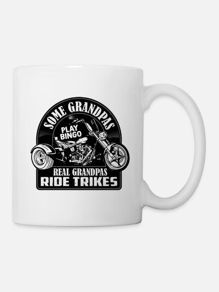 | de conducteur de tricycle Trike Triker Trikes Hobby Cadeaux - Mug blanc - blanc