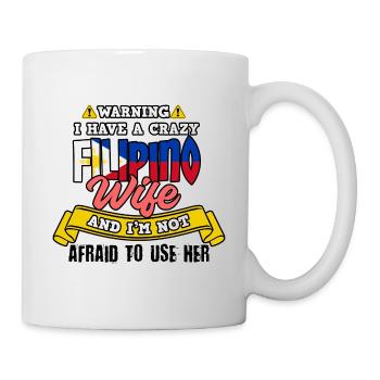 Philippines Filipina Flag Femme Mariage I Cadeau - Mug blanc - blanc - Droite