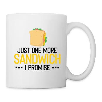 Sandwich Lover Cheese Fast Food Food Food - Mug - white - Right