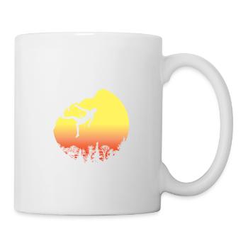 Eher klettern Reiseführer Gift - Tasse - Weiß - Rechts