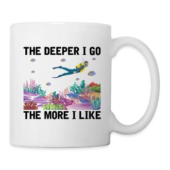 Diving Adventure Divers Sea Ocean - Mug - white - Right