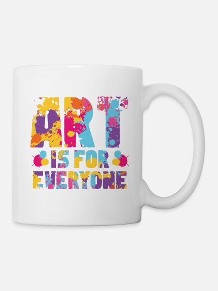 Für jeden Ästhet Gift - Tasse - Weiß