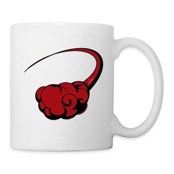 Nuage filant - Mug blanc - blanc - Droite