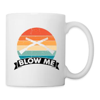 Chasse au canard Chasse au canard Chasseur de canard Chasseur de canard Conception - Mug blanc - blanc - Droite