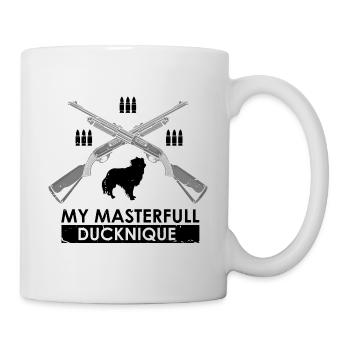 Chasse au canard Chasse au canard Chasseur de canard Chasseur de canard Conception - Mug blanc - blanc - Droite