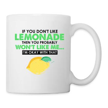 Limonade Limonade Limonade Limonade Stand Design - Mug blanc - blanc - Droite