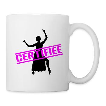 ZERTIFIZIERTER BESTER LEHRER - Tasse - Weiß - Rechts